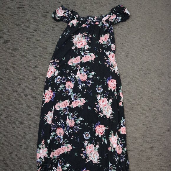 AUGUSTE THE LABEL Leila Button Down Day Dress Vintage Bloom Black - Picture 6 of 7